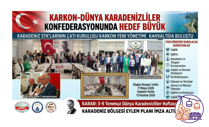 KARKON’da Sıtkı Ada ile Yeni Dönem: Karadeniz İçin Dev Eylem Planı