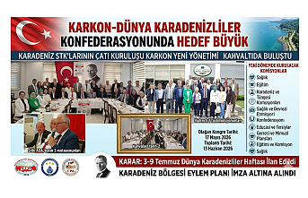 KARKON’da Sıtkı Ada ile Yeni Dönem: Karadeniz İçin Dev Eylem Planı