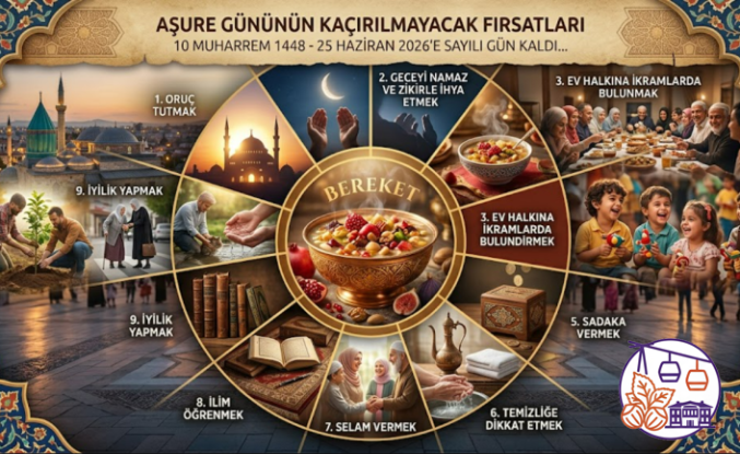 Aşure Günü Ne Zaman? İşte 10 Muharrem’de Yapılması Gereken İbadetler ve Faziletleri