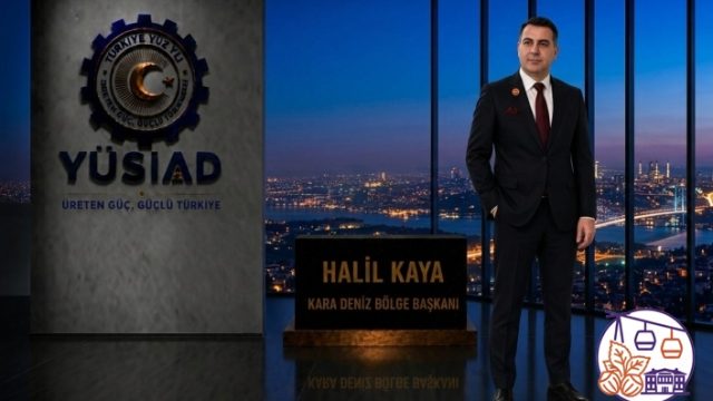 Halil Kaya, YÜSİAD Karadeniz Bölge Başkanı Oldu