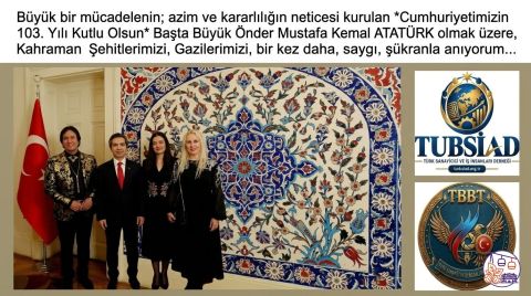 Cumhuriyetimizin 103. Yılı Londra Büyükelçiliği'nde Coşkuyla Kutlandı: TUBSİAD ve Turan Basın Teşkilatı Temsil Edildi